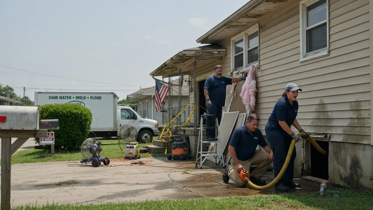 Water Damage Repair in Rittman, OH near me